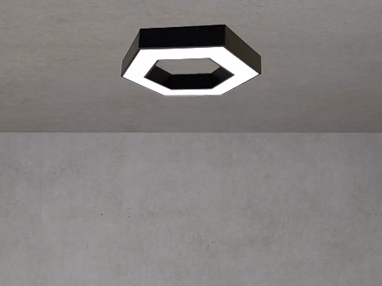 Lampadario a soffitto a LED, 28W / 4000K - Modello LCL7621