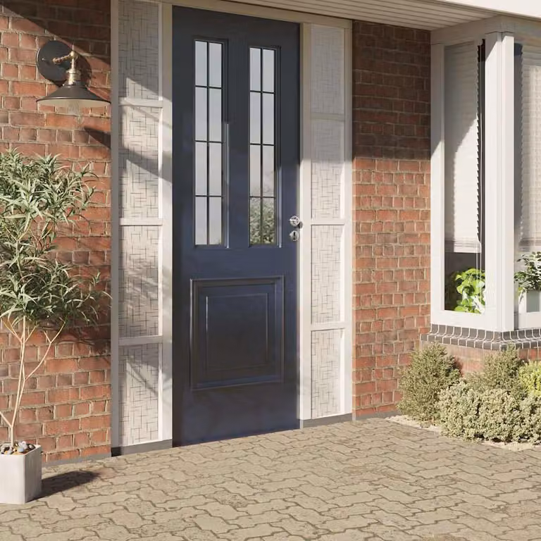 vidaXL Pellicola per Finestra Smerigliata Motivo Stella 45x500 cm PVC