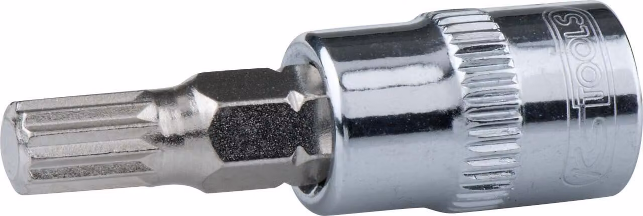 KS TOOLS 3/8" CHROMEplus bit socket XZN M4 - 918.3856