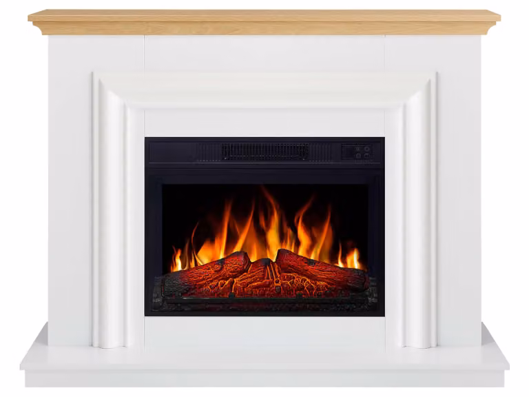 Caminetto elettrico ArtiFlame Marbelya AF23S bianco