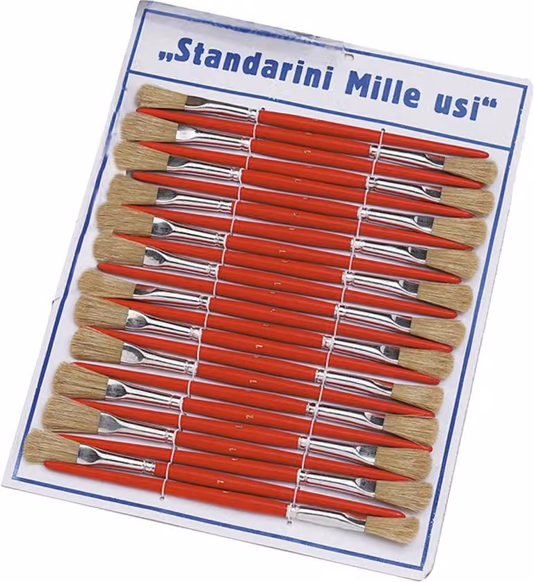 PENNELLI STANDARINI SU CARTELLA N° 2 - 24 pezzi