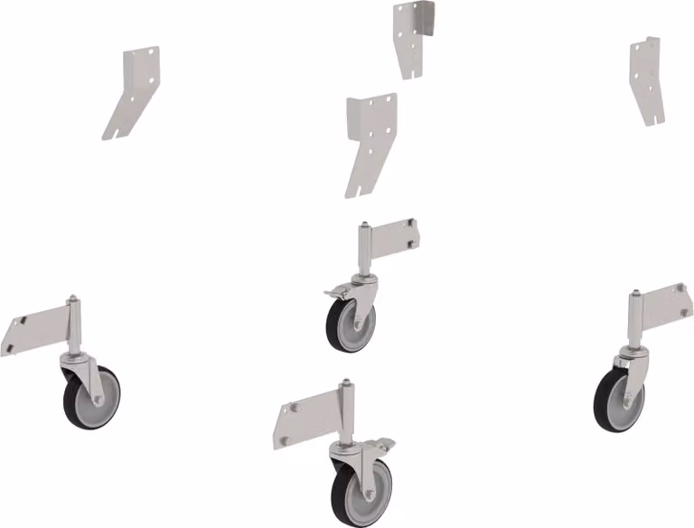 Kit MUNK retrofit acciaio inox monofacciale 4 pezzi