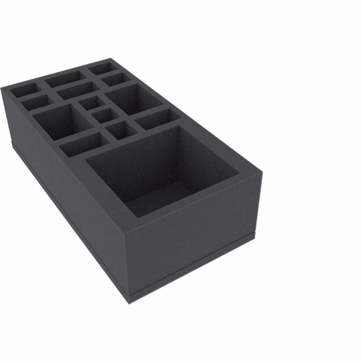 295 x 147,5 x 85 mm: inserto in schiuma per giochi da tavolo con 14 scomparti