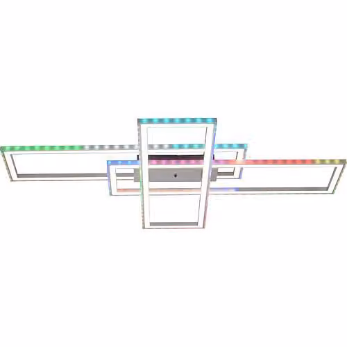 Plafoniera LED, dimmerabile, telecomando, mobile, L 101,2 cm