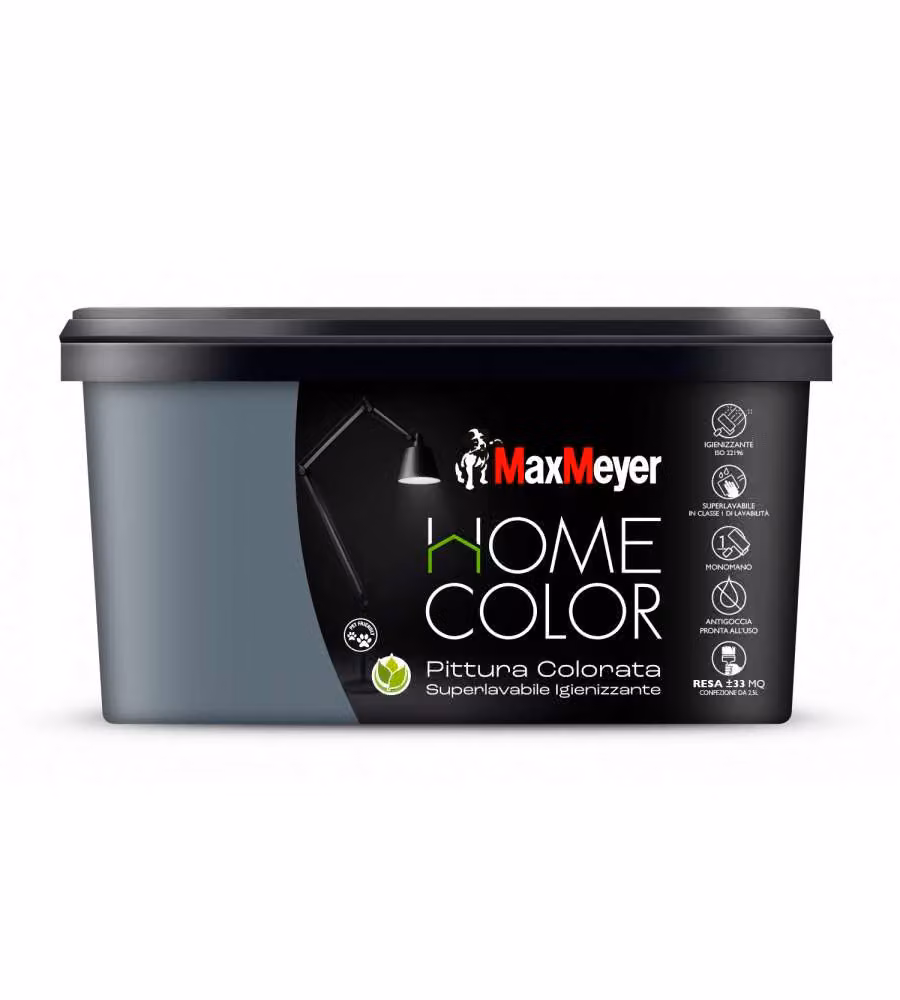 MaxMeyer Idropittura Superlavabile Grattacielo 2,5L Finitura Opaca