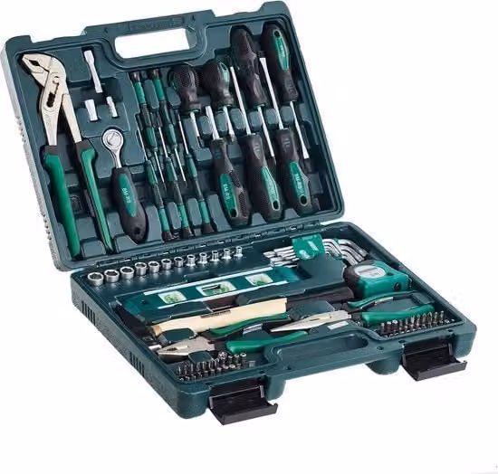 Set di attrezzi Mannesmann multicolore in plastica