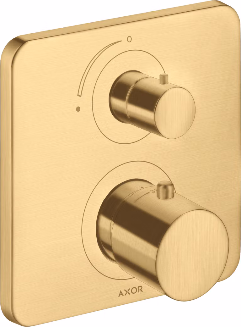 hansgrohe AXOR Citterio M thermostat encastré avec vanne d'arrêt, 34705250, 34705250