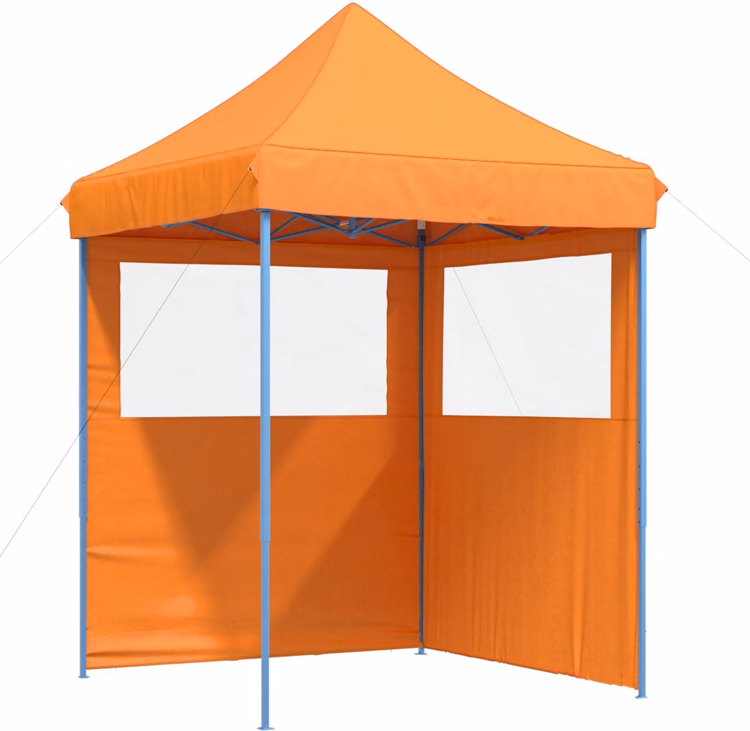 Tenda Party Arancione 200 x 200 x 306 cm Tessuto Oxford