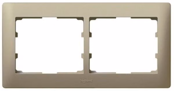 Legrand FRAME 2-FOLD HORIZONTAL TITANIUM (771402 GALEA TI)