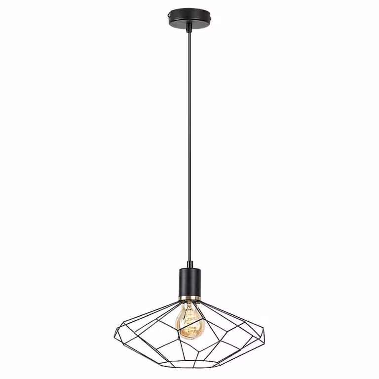 Rabalux 72241 Famiglie di luce moderne in metallo nero opaco