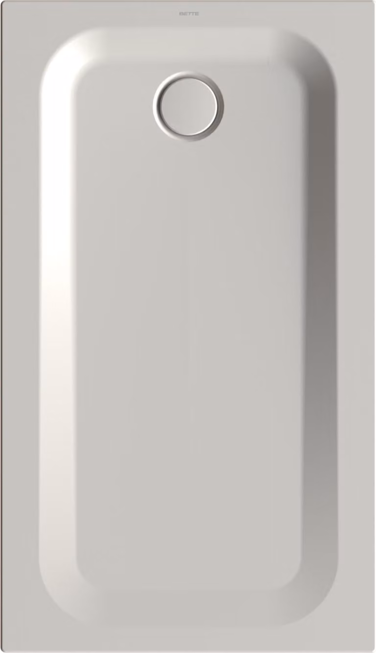 Receveur de douche rectangulaire BetteUltra avec support de baignoire minimum, 1300x750x35mm, 5785-423T1, 5785-423T1
