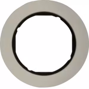 Berker 10112084 Cornice in alluminio/nero Serie R.classic
