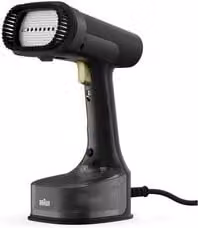 Stiratrice verticale Braun Quickstyle GS7088CP Black con potenza 1600 W, vapore continuo e piastra SuperCeramic con tecnologia Dual FreeGlide 3D e sistema anticalcare integrato