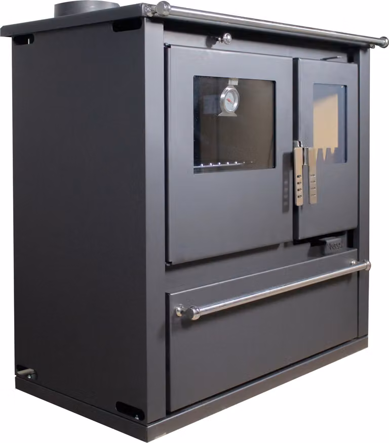 Cucina Verso CS Plus a legna 7,7 kW - Link neri