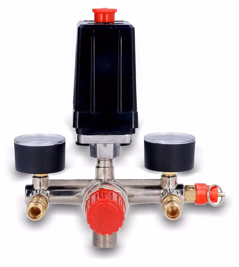 Compressore d'aria AC, 240V/380V, interruttore di pressione, 90-120 PSI