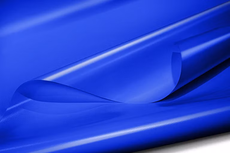 Telone per camion in PVC 900g/m² (3m x 5m, senza occhielli, blu RAL5002) al metro con/senza occhielli Telone per tetti Telone per camion industriali Telone per campeggio Telone di protezione Telone di legno