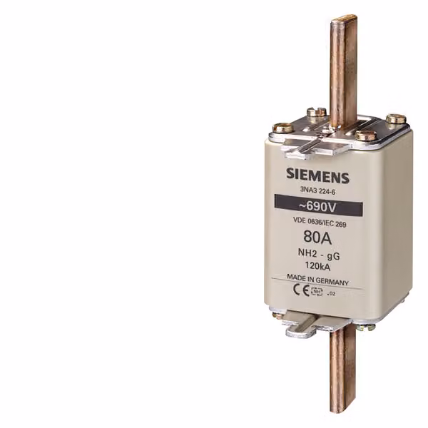 SIEMENS 3NA32506 Collegamento fusibile