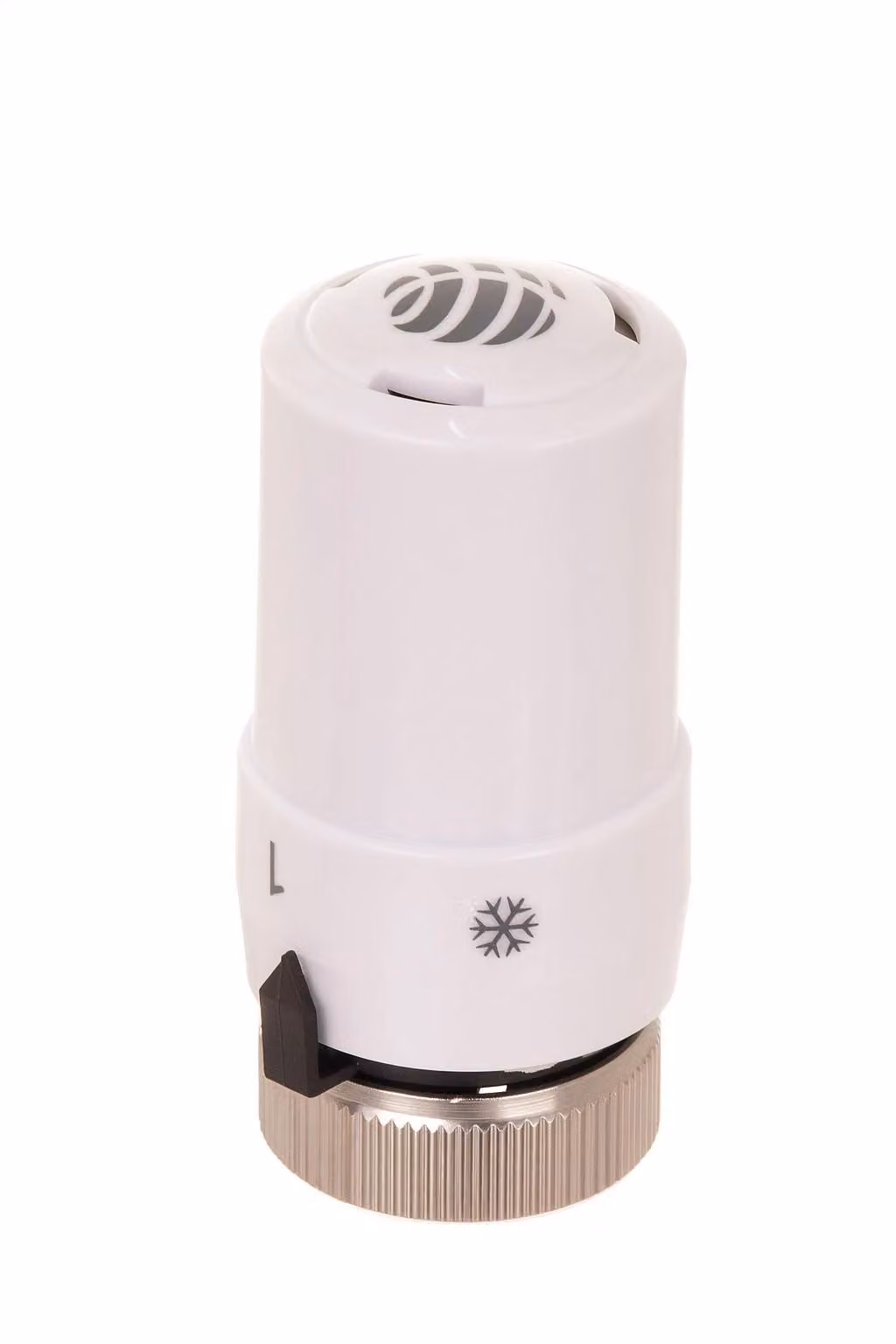 Aqbau Termostato meccanico per termosifone M30 x 1,5, testa termostatica con sensore liquido