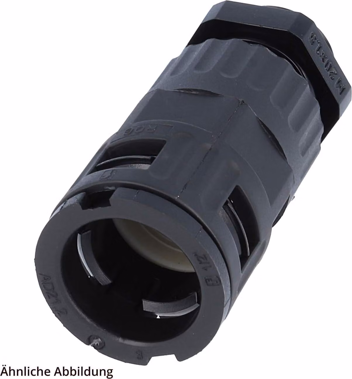 FLEXA RQGZ-M Raccordo rapido filettato diritto M40x1,5 per tubi con diametro esterno 34,5 mm, alta tenuta con