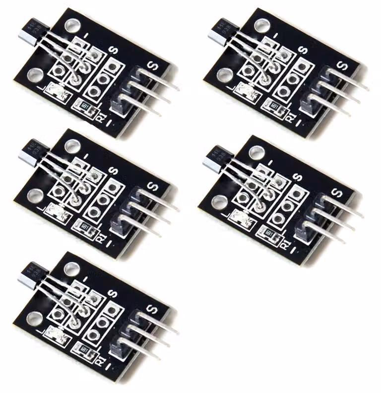 Modulo sensore di effetto Hall KY-003 A3144, alimentazione 5V DC