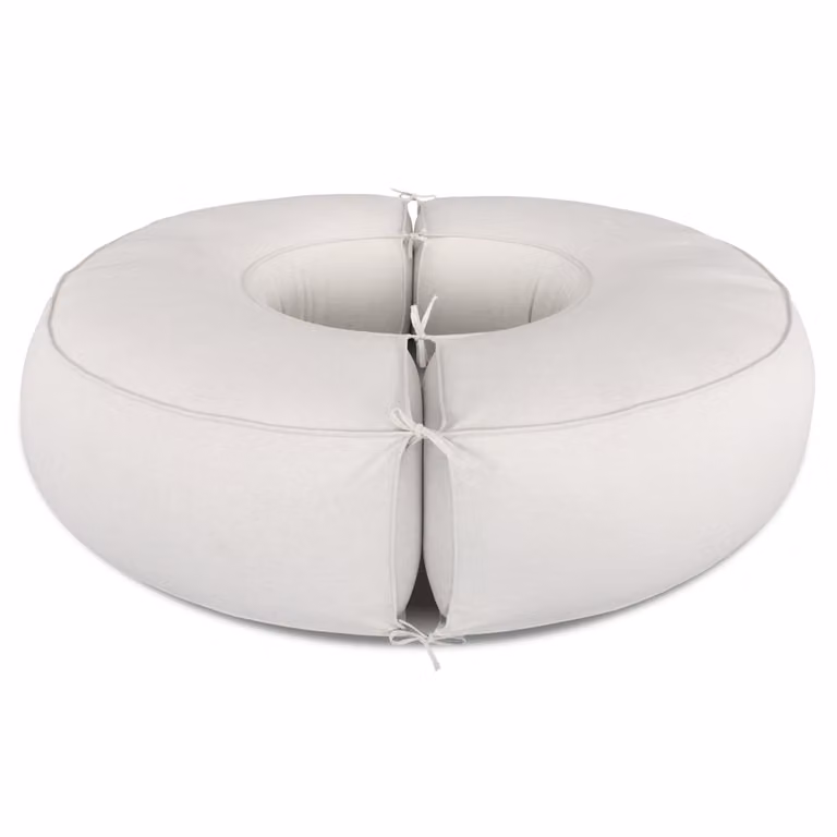 Salottino tondo Bianco
