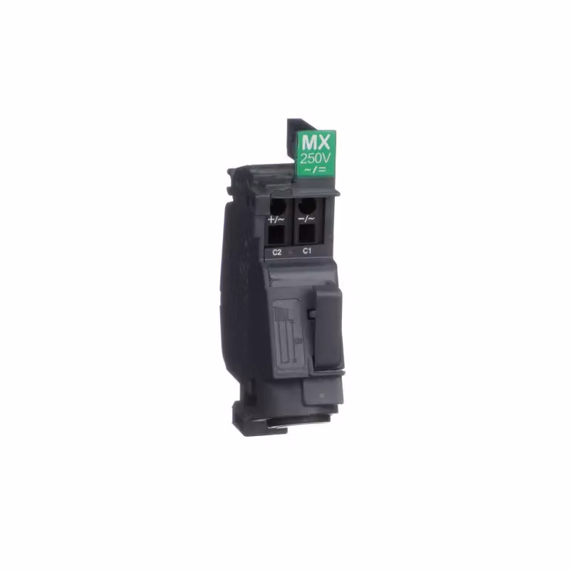 Schneider Electric: relè di corrente di lavoro MX 208-277 V CA 50/60 Hz e 250 V CC per ComPact NSXm/PPB LV426844