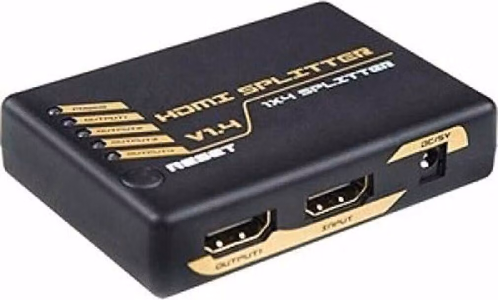 distributore splitter HDMI 4output 1080p 4K 4K DCU
