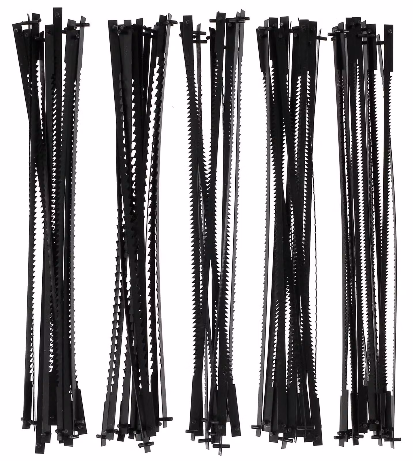 Lama per seghetto alternativo con punta, confezione da 60 pezzi, lunghezza 127 mm, con 10/15/18/20/24 denti