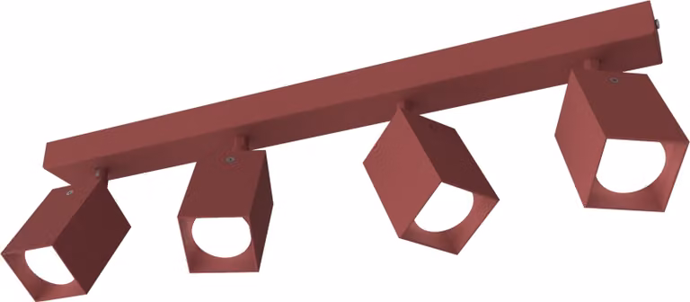 Lampada Da Soffitto Brick L Monocolore Opaca