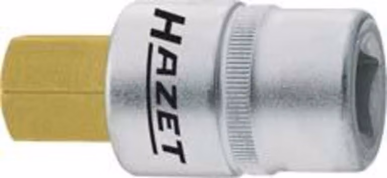Inserto per cacciavite Hazet 986-4 - Quadrato cavo 12,5 mm (1/2 pollice) - | 986-4