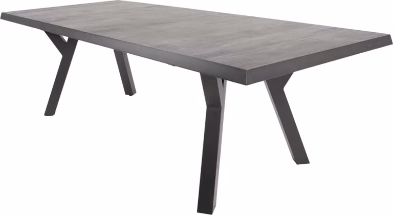 Tavolo - 243x103x74 cm - Alluminio - Piani in Vetroceramica