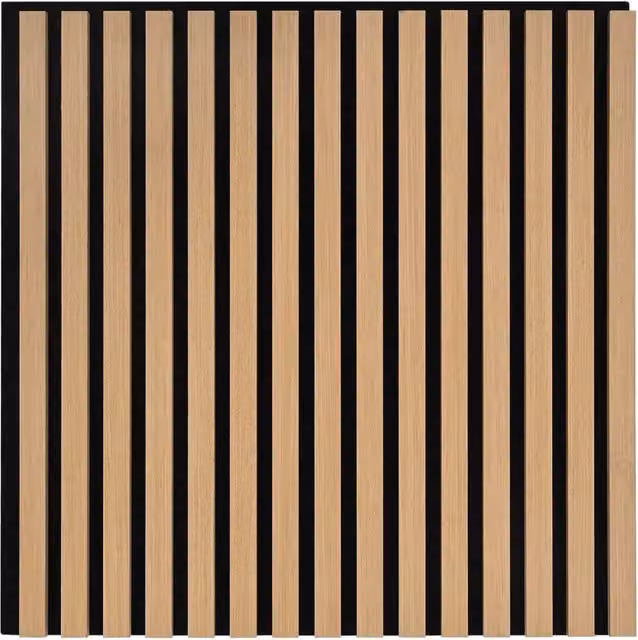 Set di 8 pannelli da parete effetto legno naturale Design In, L: 60,5 cm x H: 60 cm