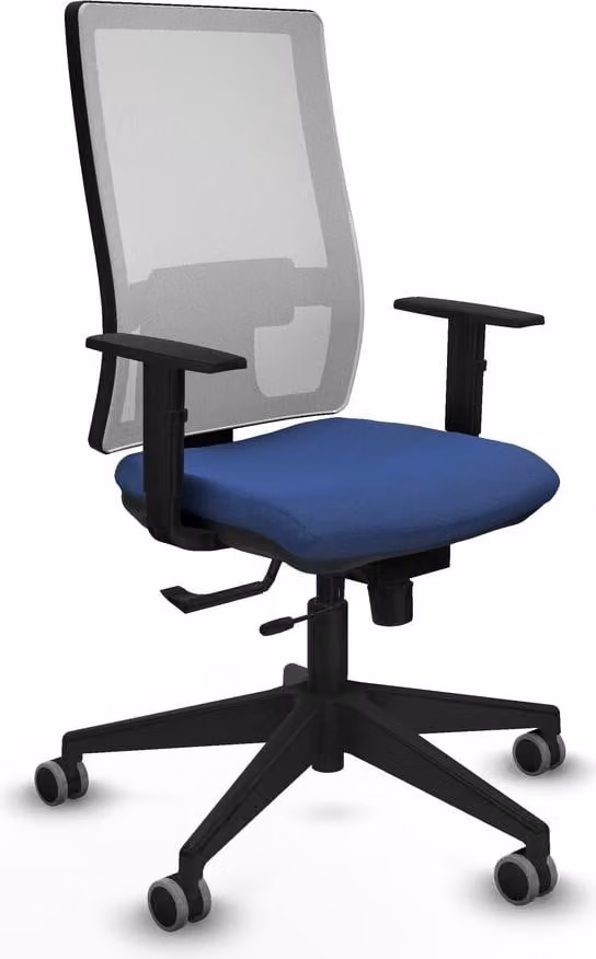 Sedia da ufficio Piqueras y Crespo 1D066G0 blu navy