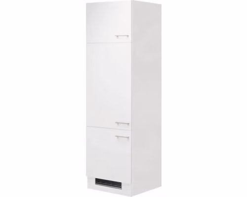 Mobile per frigorifero da incasso Flex Well Lucca larghezza 60 cm bianco