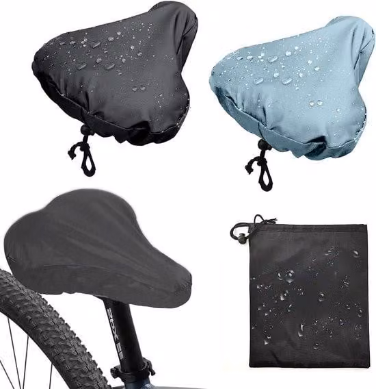Custodie impermeabili e sacchetti portaoggetti, set da 4 pezzi, blu/nero