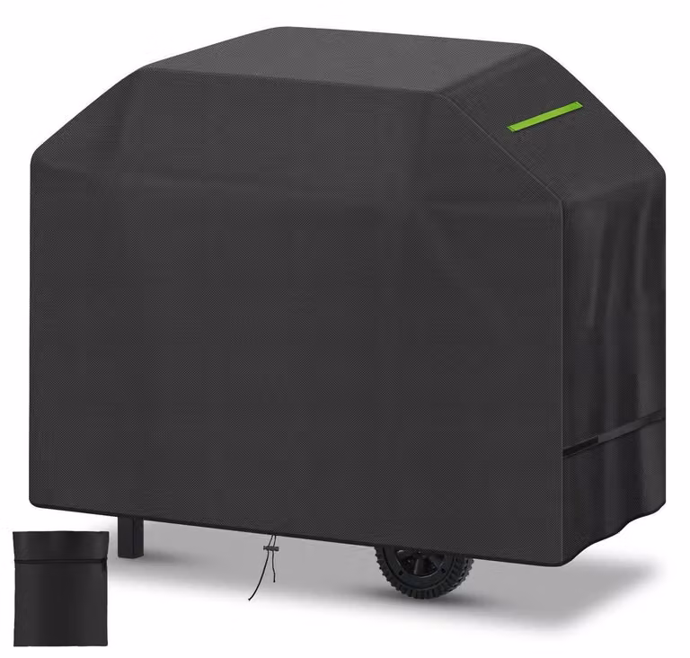 Copertura protettiva per barbecue, resistente alle intemperie, in tessuto Oxford 420D, dimensioni 145x60x120 cm