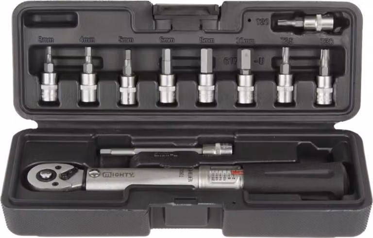 Chiave dinamometrica regolabile PROX 2-24Nm + punte