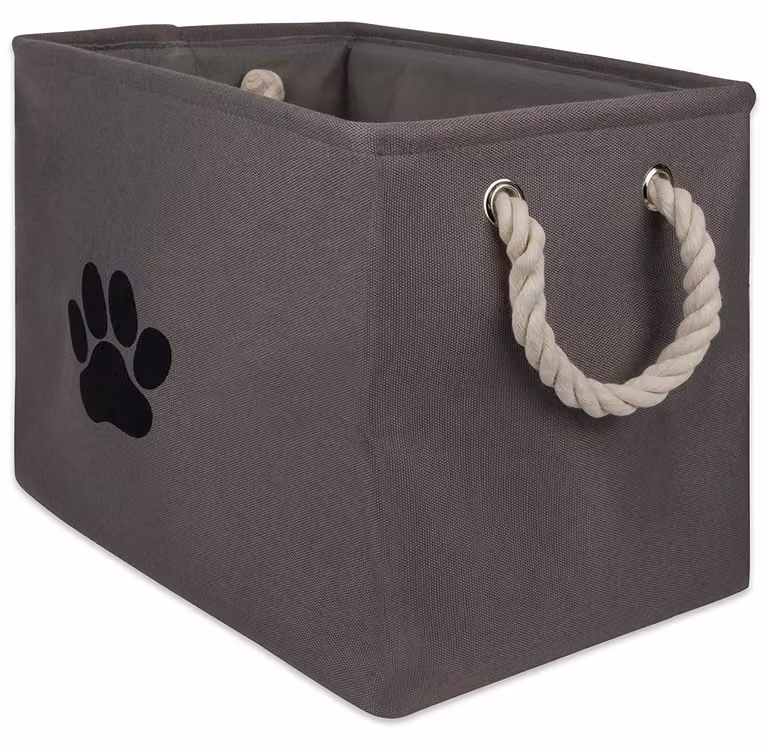 Contenitore pieghevole, in poliestere, dimensioni 36 x 20 x 23 cm, ideale per accessori per animali domestici