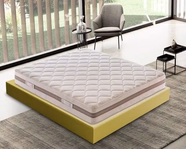 Materasso Piazza e Mezza MaterassieDoghe in Waterfoam con Gel e 11 Zone Differenziate, Ortopedico, Bianco, L/P: 140 x 200 cm – 1