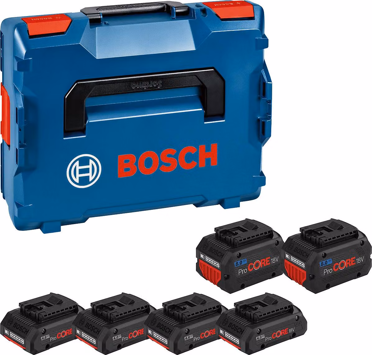 Batteria 4x ProCORE18V 4.0Ah + 2x ProCORE18V 8.0Ah
