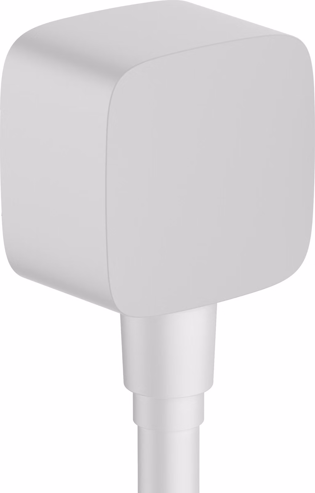 hansgrohe FixFit raccords de flexibles avec clapet anti-retour et coude en plastique, 26457700, 26457700