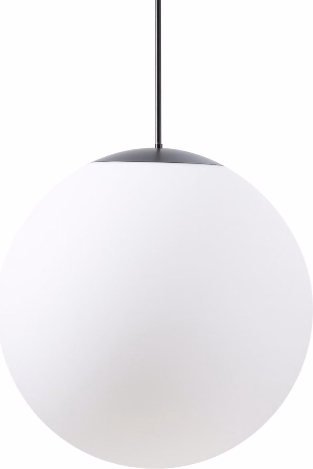 OSMONT ADR62732 ADRIA S5 HP apparecchio a sospensione in vetro bianco/nero IP40 4000 K 65W LED