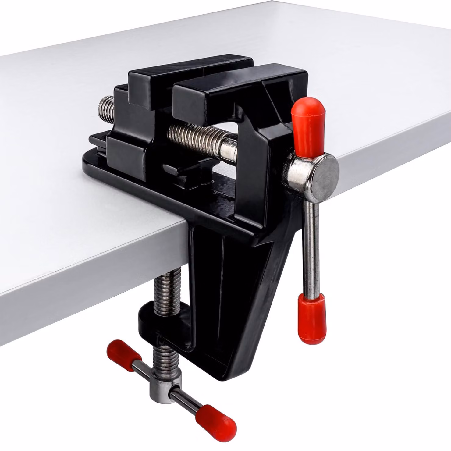 Morsa da banco universale mini - Morsa da banco mini a 360° per lavorazioni del legno