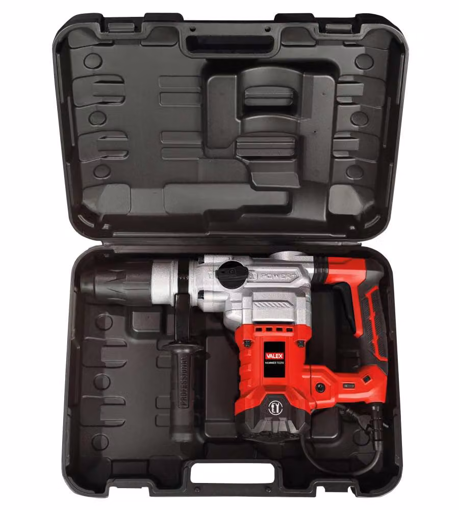 Martello Perforatore Valex Hammer 70210 Rosso 1600W SDS MAX 10J con Valigetta – 1