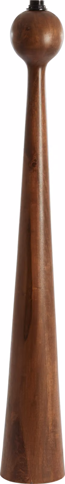 Lampada da terra - marrone - Festina - legno - apparecchio singolo - E27 - 8215561 - Light & Living