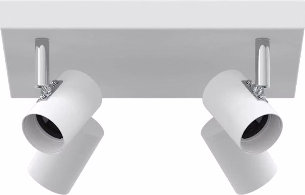 Faretto da soffitto Bianco 26,5 x 26 x 11,5 cm Metallo