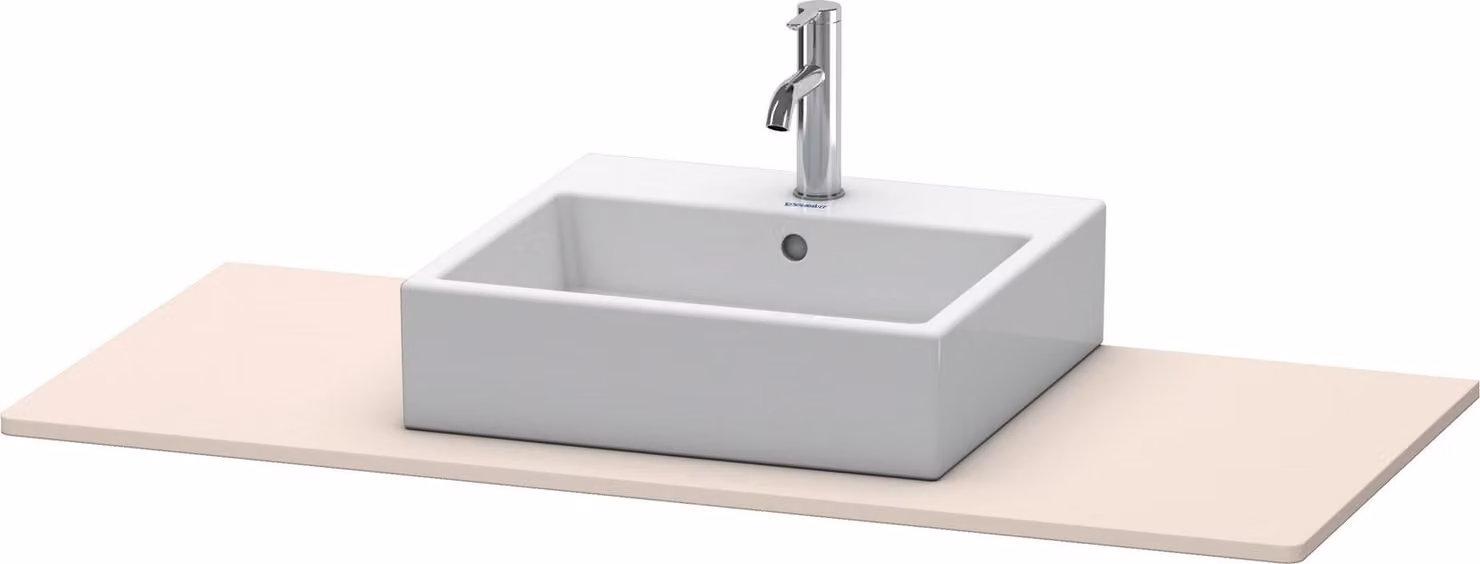 Console Duravit XSquare, 1 découpe, 800x16x550mm, XS060D08383, XS060D08383