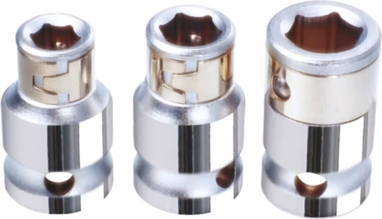 KS TOOLS 3/8" CHROMEplus adattatore per bit da 1/4" - 918.3983