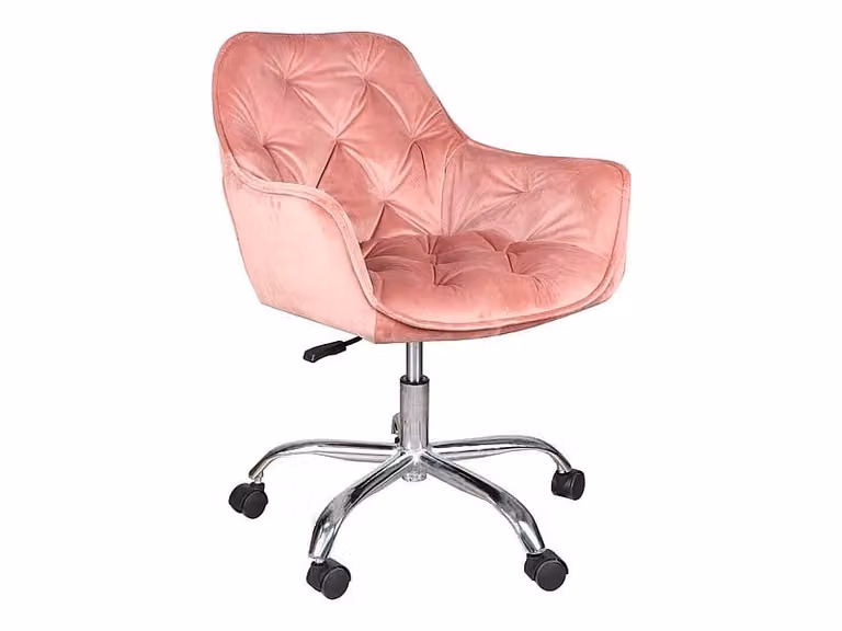 Sedia imbottita RADA - rosa