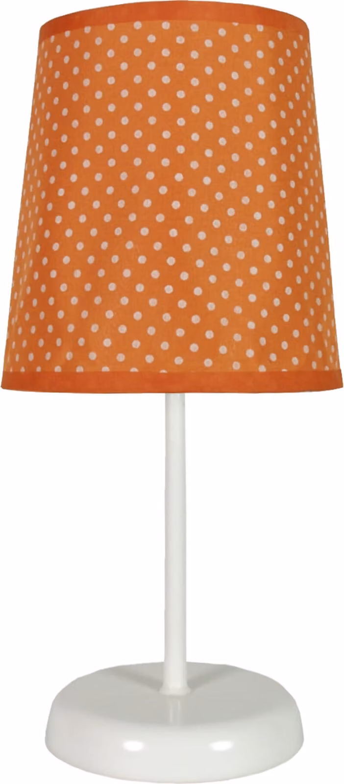 Lampada da tavolo GALA bianco-arancione 1xE14x40W in tessuto, dimensioni: 31x14x14 cm, IP20, Candellux